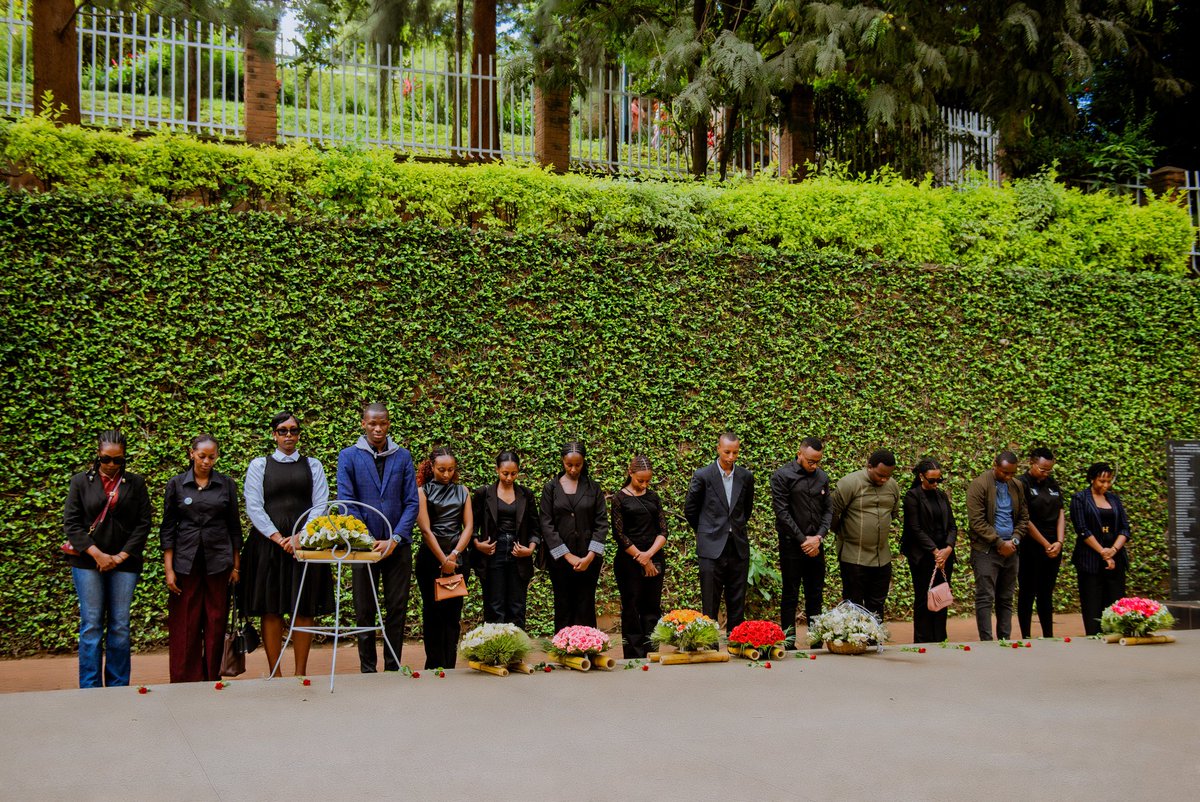 Christe24947662's tweet image. Yesterday, I and fellow members of the @TumenyeAmategek  visited the @Kigali_Memorial  to honour victims of the 1994 Genocide against the Tutsi.

As part of #Kwibuka32, we reflected on Rwanda’s history, its divisions, harmful ideology, and how the Genocide unfolded.
1/2
#RwOT