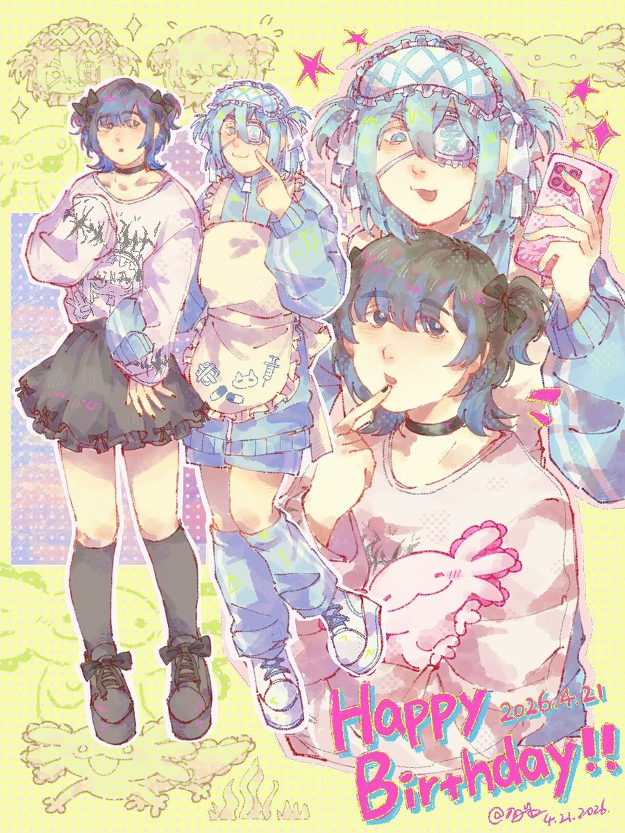 htttttt0421's tweet photo. 4.21！お誕生日おめでとうございます🥳🥳🥳🎉🎉🎉 https://t.co/fgFxITLknO