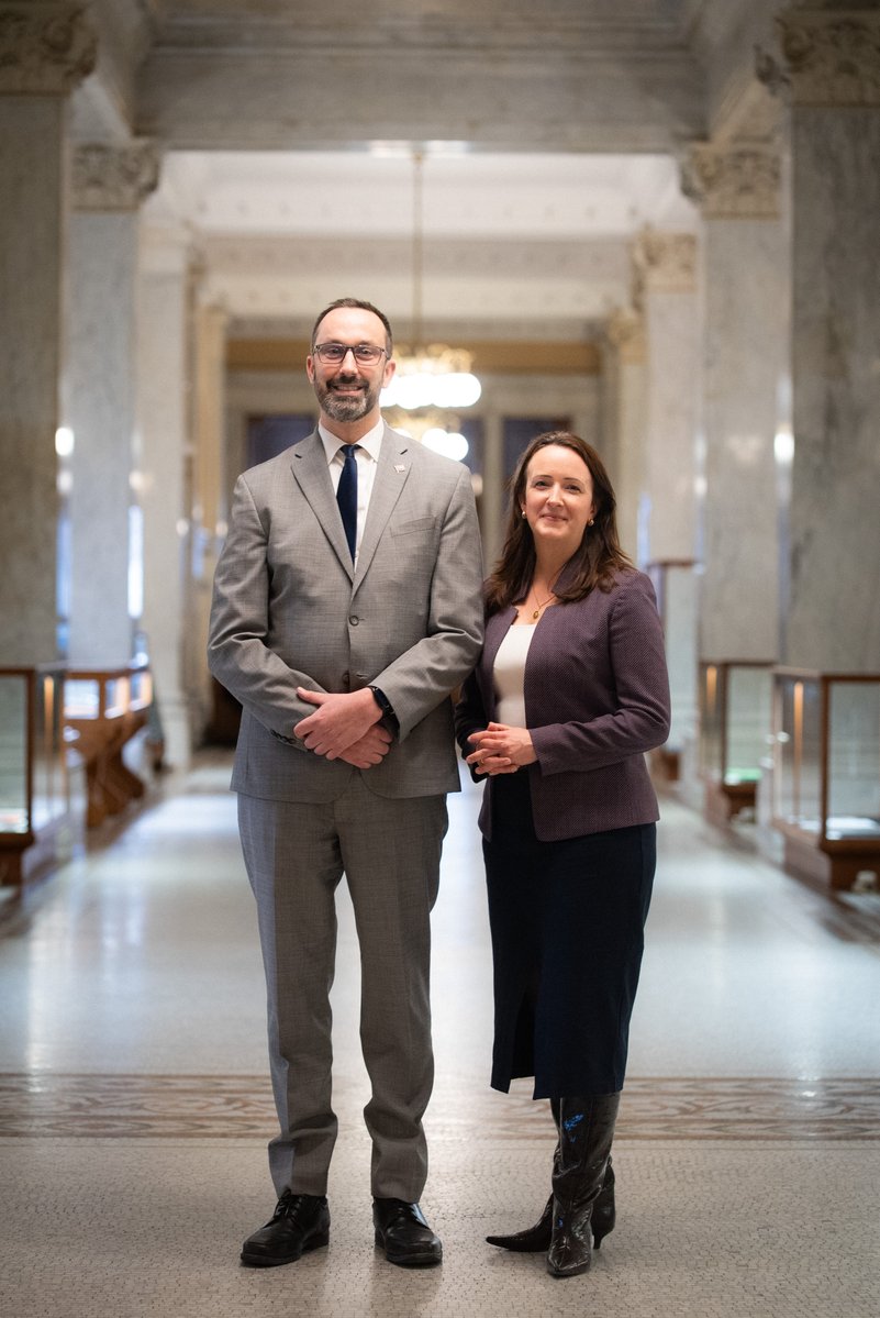 nolanmquinn's tweet image. Great meeting with Teresa Marques from the @RideauHallFdn to discuss our $6M investment through #Budget2026 in the @QEScholars Program.

We're creating opportunities for Ontario students to get global learning experiences that build a highly skilled, competitive workforce for our