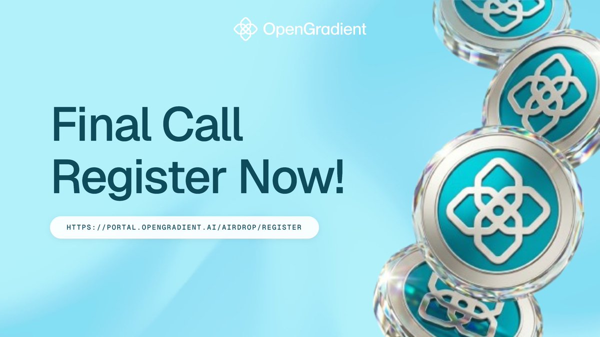 OpenGradient (∇, ∇) tweet media