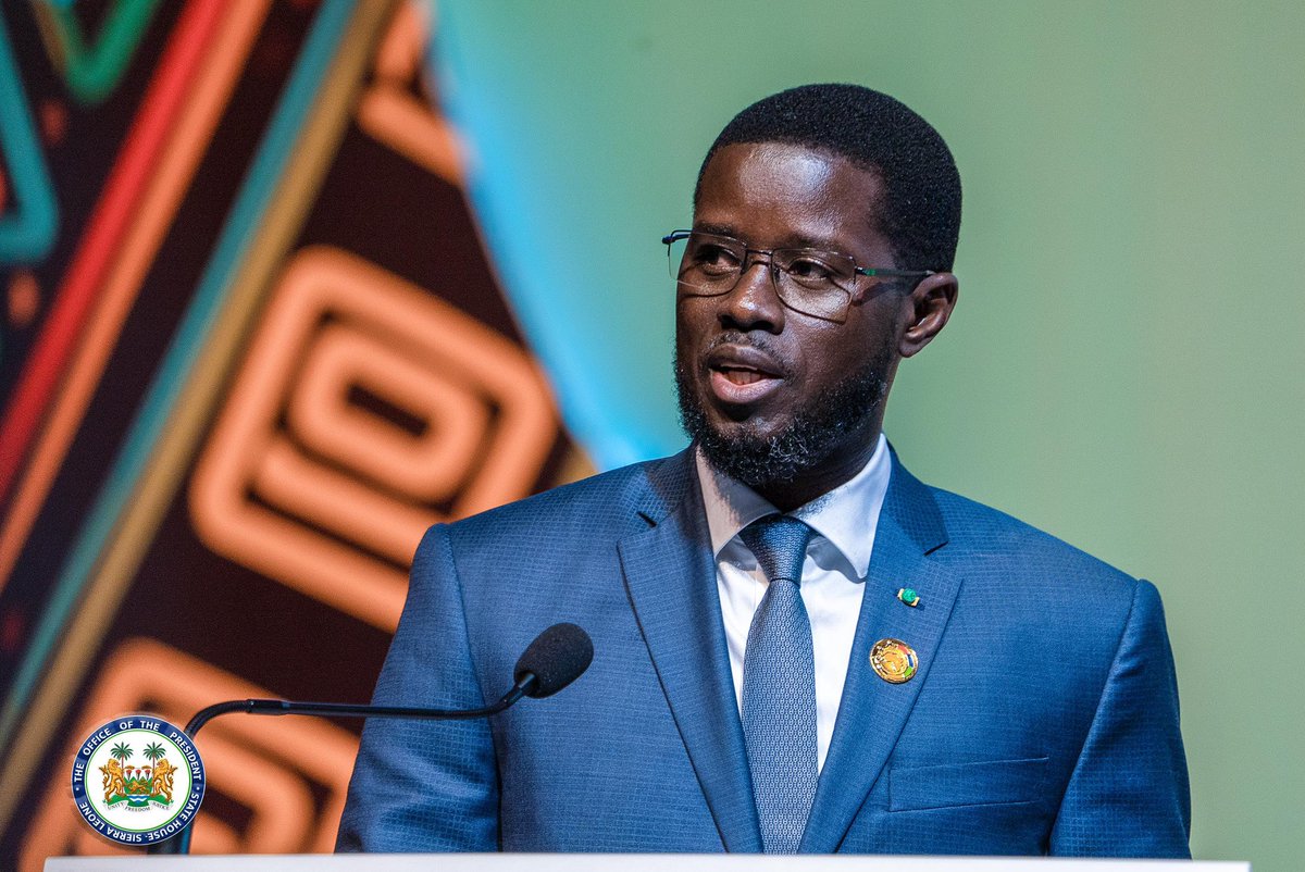 Julius Maada Bio tweet media