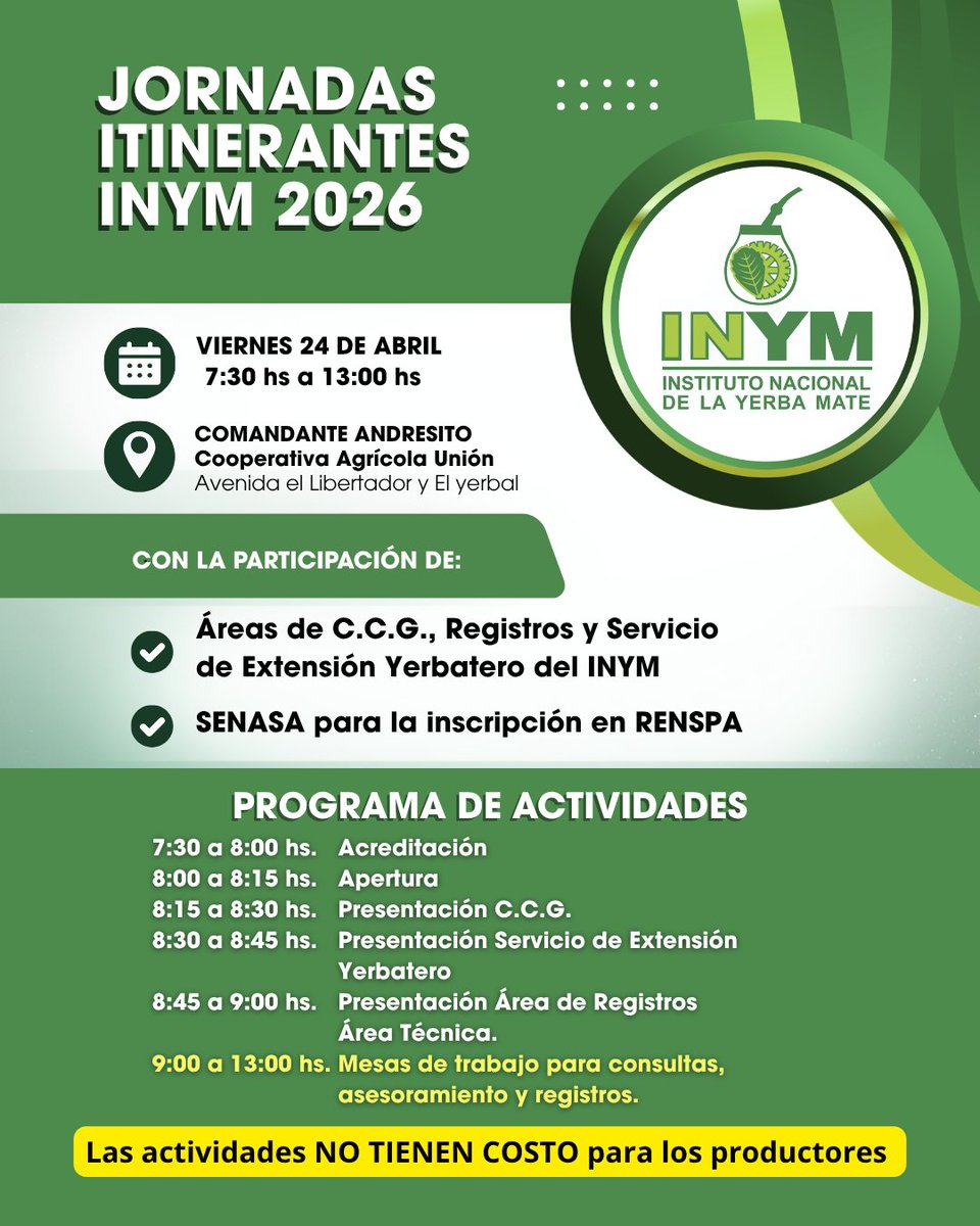 Insti.Nac.Yerba Mate 🇦🇷 tweet media