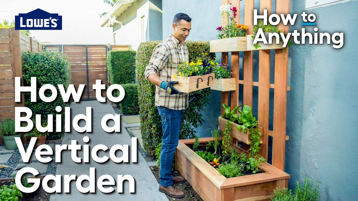 chrisgr21's tweet photo. How to Build a Vertical Garden | How To Anything https://t.co/ndNxnOln72 https://t.co/YYlit8jA6G