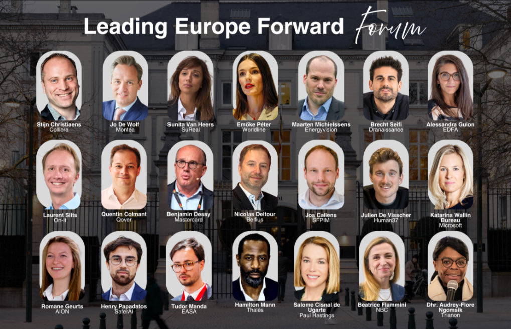 TGriboval's tweet photo. 🇪🇺 𝐄𝐮𝐫𝐨𝐩𝐞 𝐢𝐬 𝐚𝐭 𝐚 𝐭𝐮𝐫𝐧𝐢𝐧𝐠 𝐩𝐨𝐢𝐧𝐭.

On April 24 in Brussels, the Leading Europe Forward Forum will bring together leaders who are actively shaping it.

📍 TheMerode, Brussels
🗓 April 24, 2026
🎟️ Tickets: https://t.co/3ghIzdpG4H

#LEF26 #AIONConsulting https://t.co/d1pDhVePSO