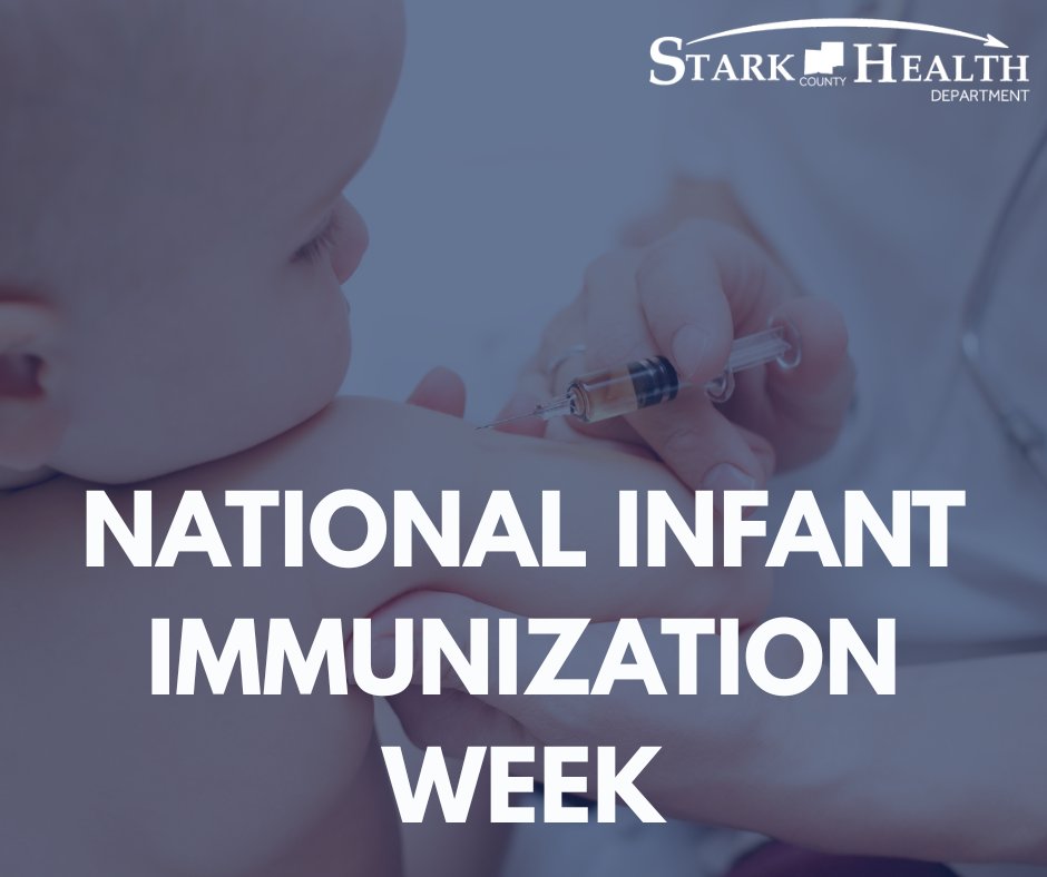 It’s National Infant Immunization Week. We’ll share information about what vaccines are recommended for babies and how vaccines can help keep them healthy. If you would like to make an appointment for your baby to receive a vaccine, call us at 330-493-9928. #NIIW #HealthyBabies
