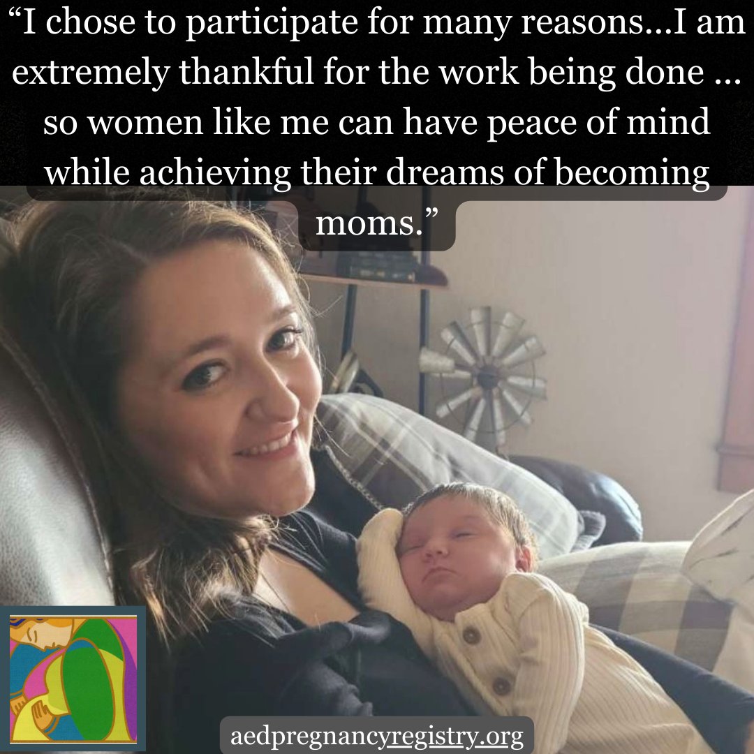 aed_preg's tweet image. We enroll pregnant women at any point during their pregnancy who do and do not use AED medications during pregnancy. 

The research involves telephone interviews and no changes to your routine.

Share post!

ow.ly/ppLM50YycGj 

 #healthybabies #maternalhealth #womenshealth