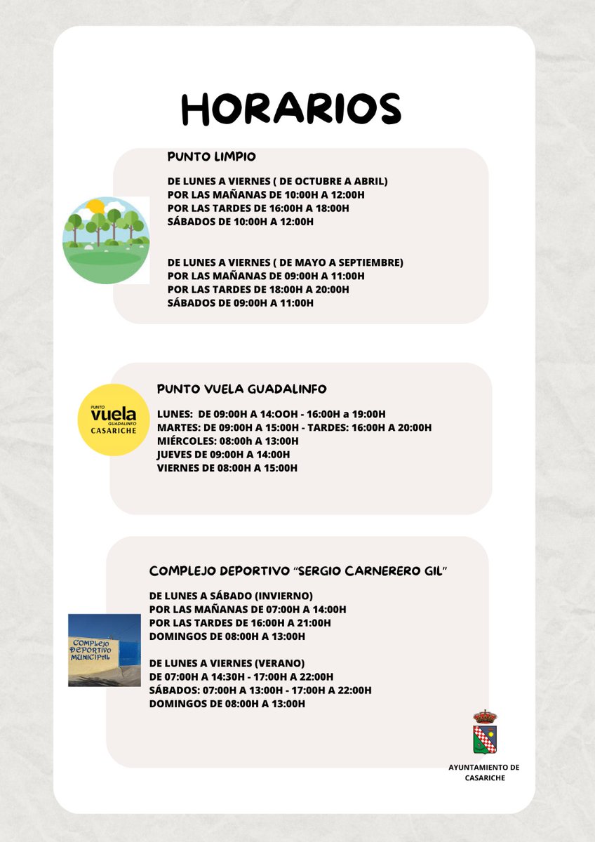 Excmo. Ayuntamiento de Casariche (Sevilla) tweet media