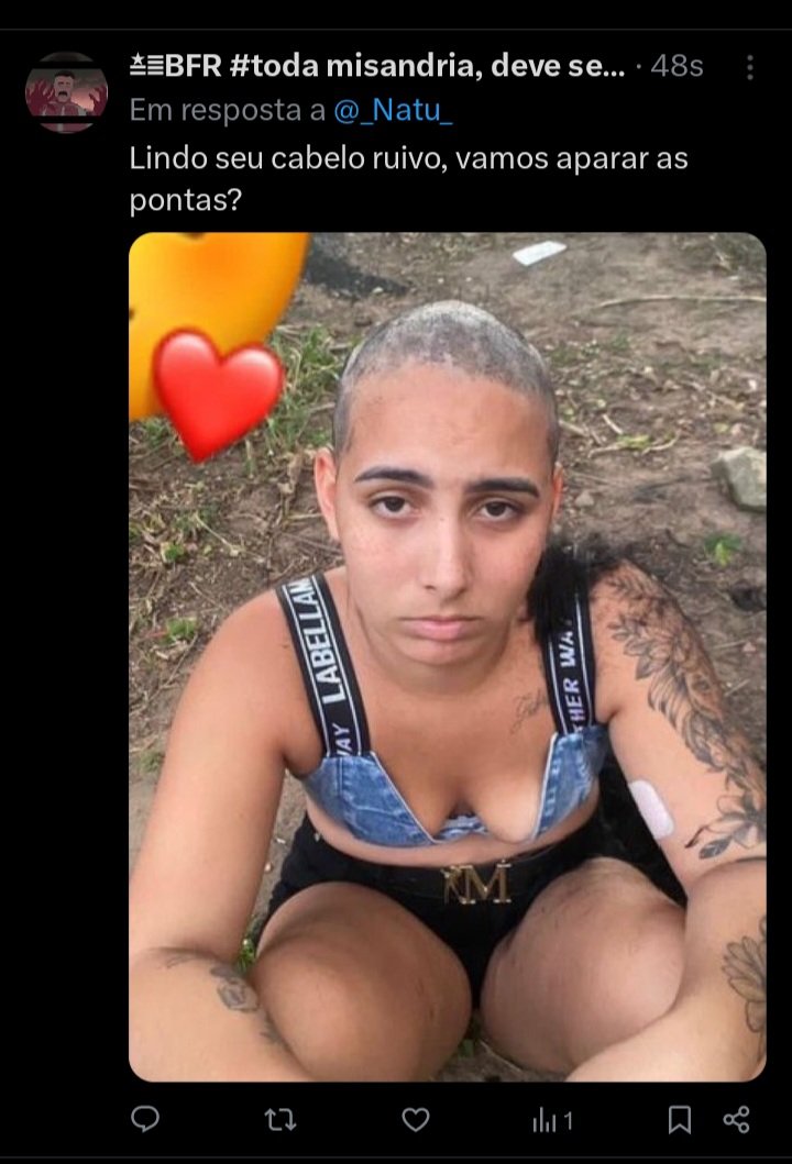 ≛≣BFR #toda misandria, deve ser punida! tweet media