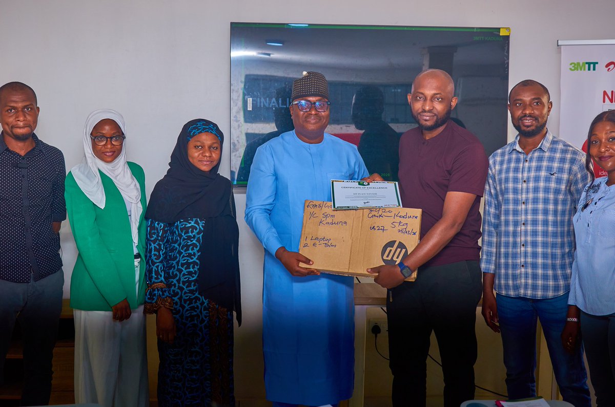 3MTTNigeria's tweet photo. Kaduna didn’t just show up they built from experience.

From 99 participants to 6 finalists, the 3MTT Kaduna Showcase proved one thing: real solutions come from lived realities.

The talent has always been here.
Now, it’s building.

#3MTT #3MTTKaduna https://t.co/PlMrsECU1O