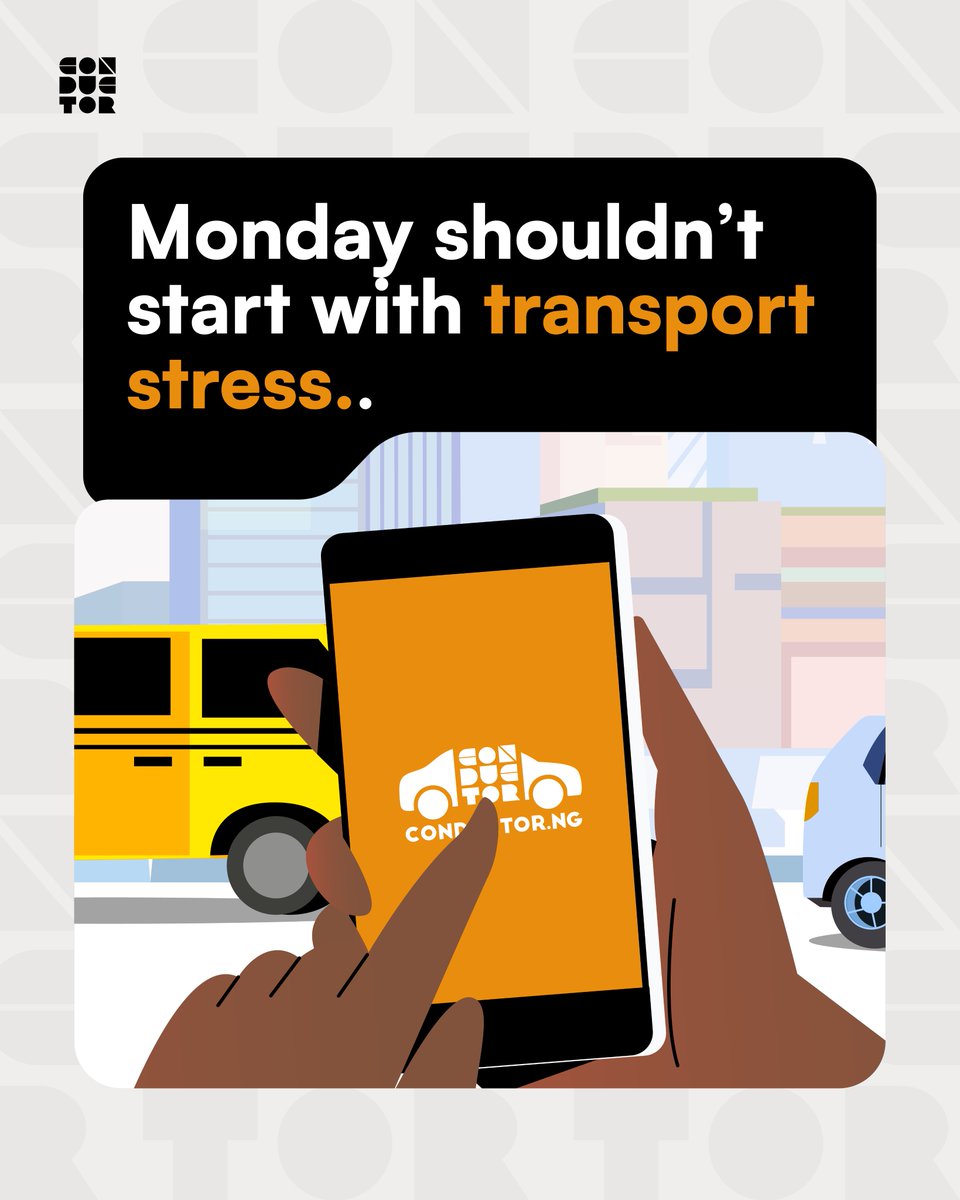 conductorng_'s tweet photo. The smartest Mondays begin with rides planned ahead with https://t.co/NPcW9ag75S https://t.co/vQP8xr7g04