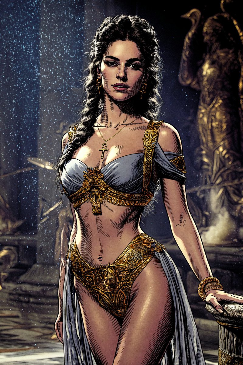 Project_VLA's tweet image. Now for a real Good Night X 🌌

I accidentally posted tonight's dancer this afternoon (see the quoted post). So here's a little teaser for tomorrow's dancer.

#GrokImagine #fantasyart #AIGirl #Dancer