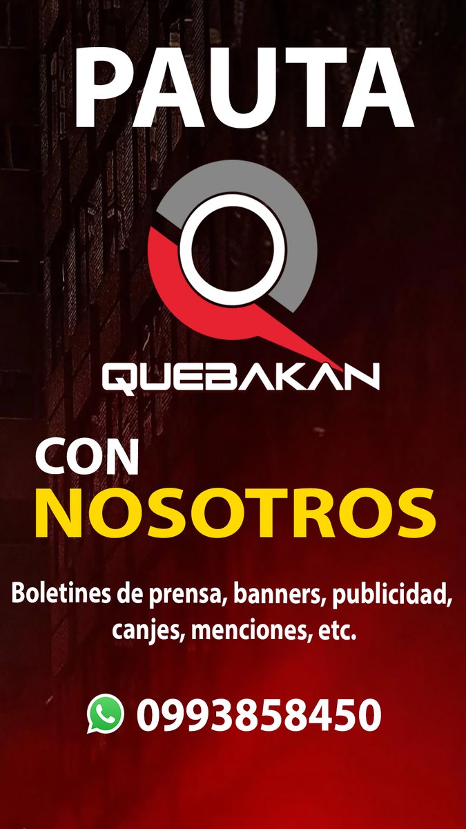 Quebakan - Ecuador tweet media