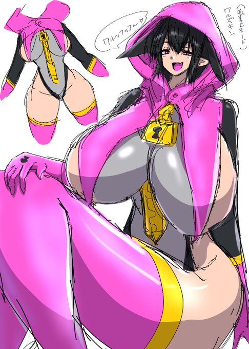 うちのこらくがき
赤ずきんモードのワルズキンさん
中身が空っぽなときに人間態をとるとこんな具合になるらしい 