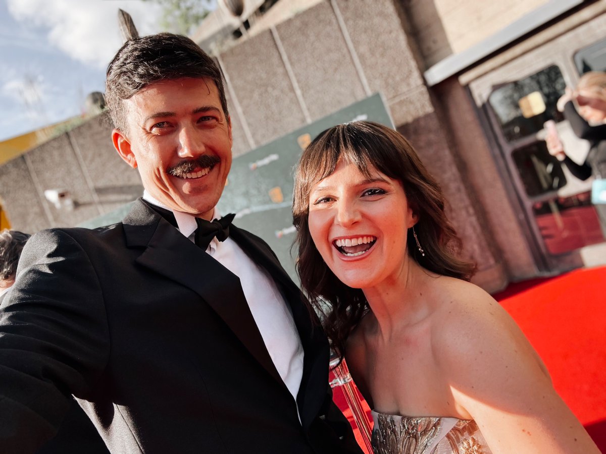 Whirlwind at the BAFTAs ❤️ Witnessed some of my favorite people and games get their flowers &amp; presented an award with my Dispatch bud. Ty <a href="/BAFTA/">BAFTA</a> for an incredible time ✨