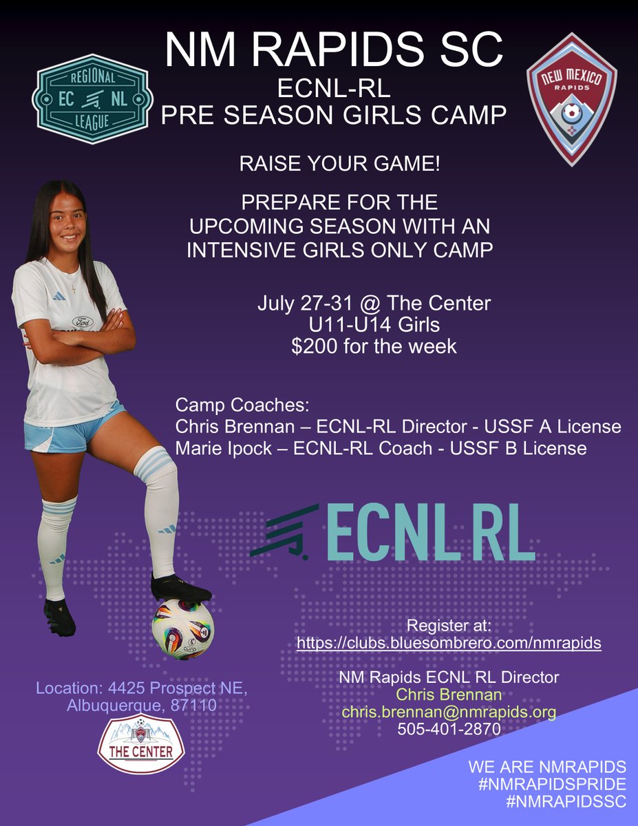 New Mexico Rapids Soccer Club tweet media