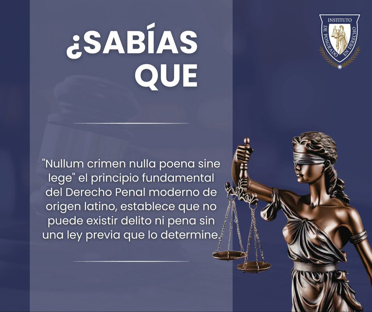 Instituto de Posgrado en Derecho tweet media