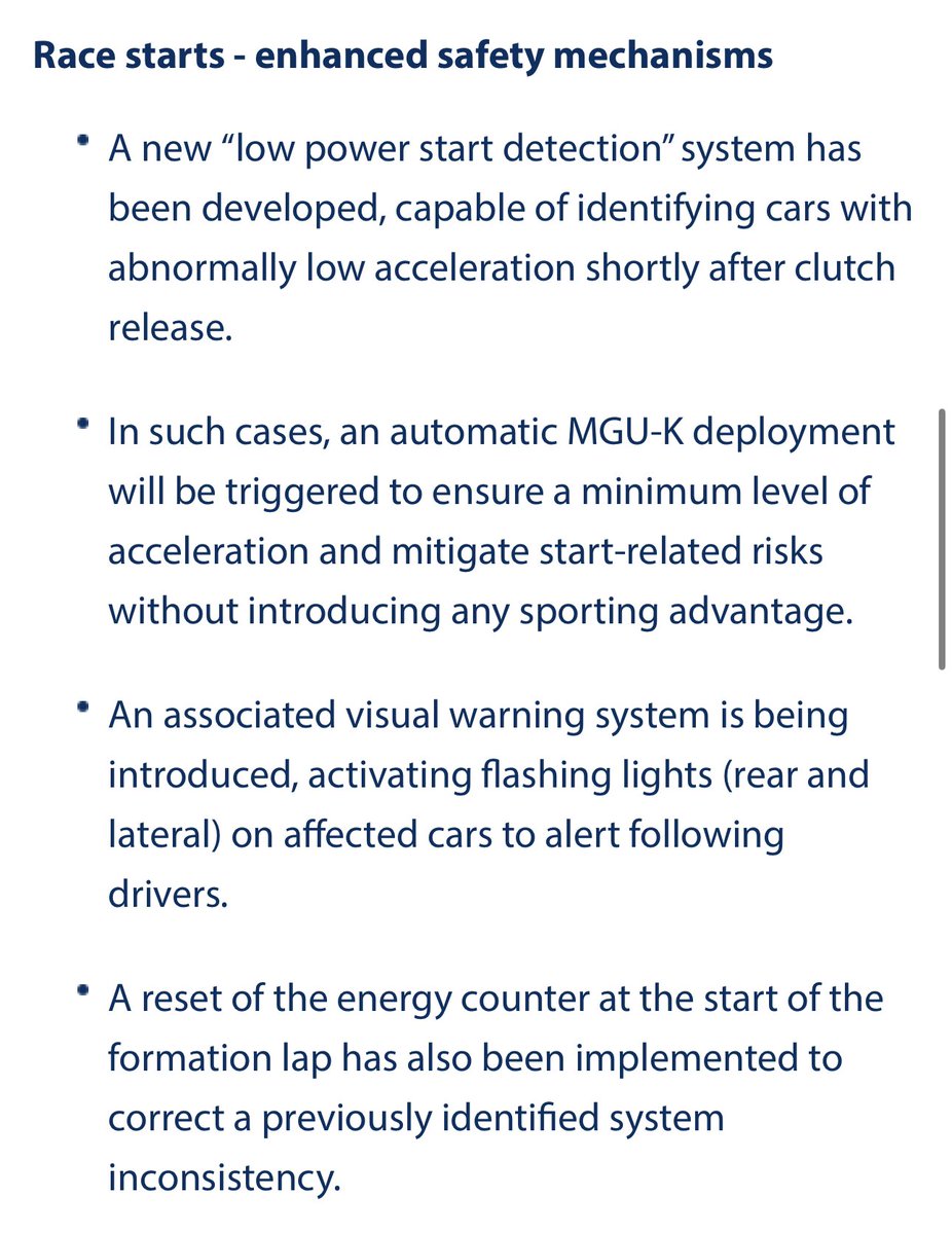 SokolimOkiem's tweet image. Pakiet zmian w F1 od GP Miami: poprawa kwalifikacji (łatwiejsze gromadzenie energii i niższy limit), mniejsze różnice prędkości w wyścigach i poprawa bezpieczeństwa w deszczu.
W Miami testy nowych rozwiązań podczas startu: wyrównanie osiągów i poprawa bezpieczeństwa .👇🏻
#ElevenF1