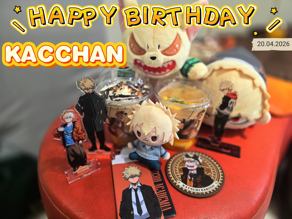 💥Great Explosion Murder God Dynamight's DAY💥 

🧡🎂🎉HAPPY BIRTHDAY KACCHAN🎉🎂🧡 

#爆豪勝己生誕祭2026
#爆豪勝己誕生祭2026
