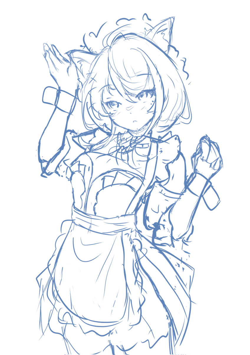Lost_B_unny's tweet photo. 少し遅いけど、次の明透ちゃんWIPです https://t.co/kSoc1SrAFB