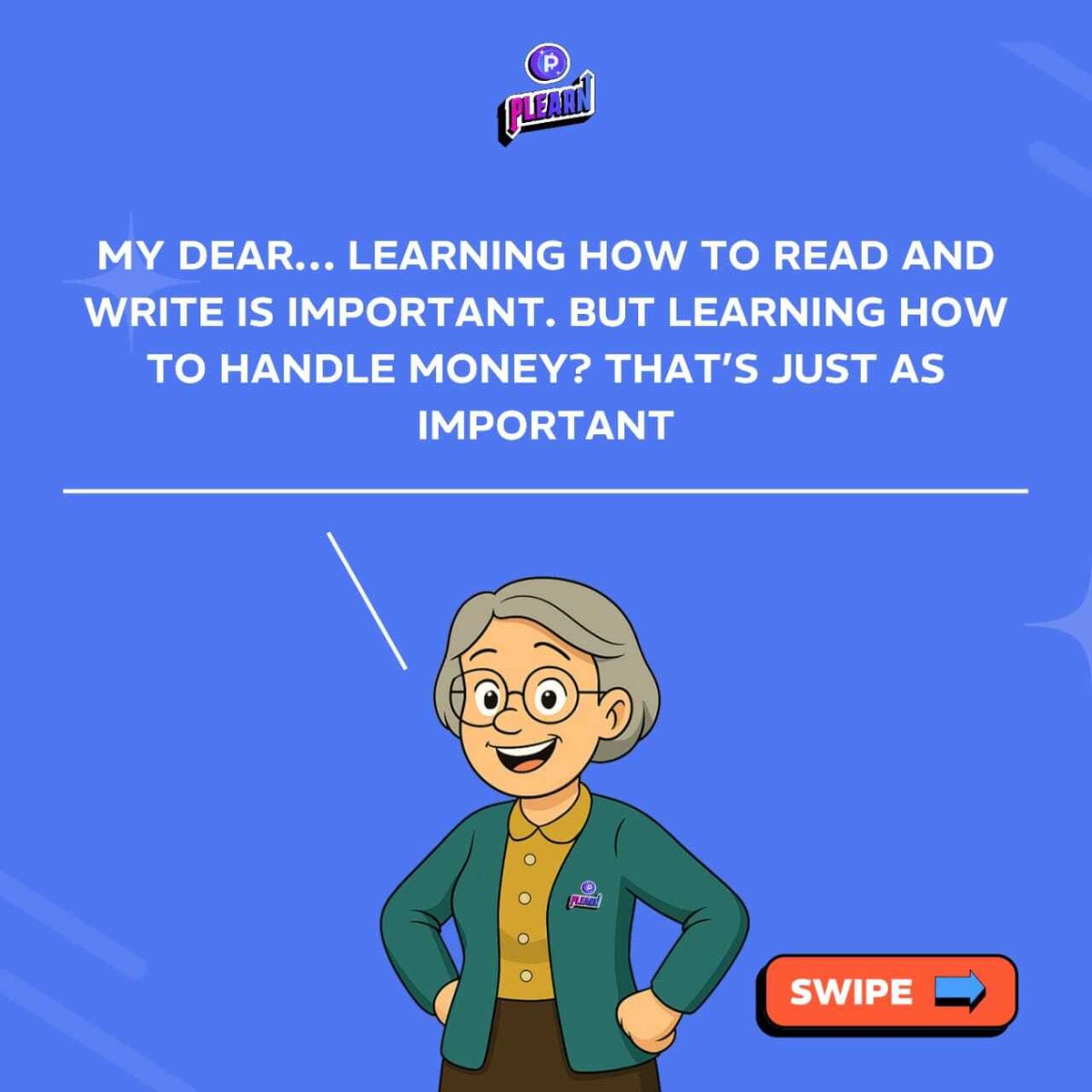 OfficialPlearn's tweet photo. Financial literacy should start early because money handled well becomes a life handled well. You can get started with PLEARN. It's fun, easy and relatable.

#plearn #financialliteracy #moneygames #financialgames https://t.co/lA3yYSeVWf