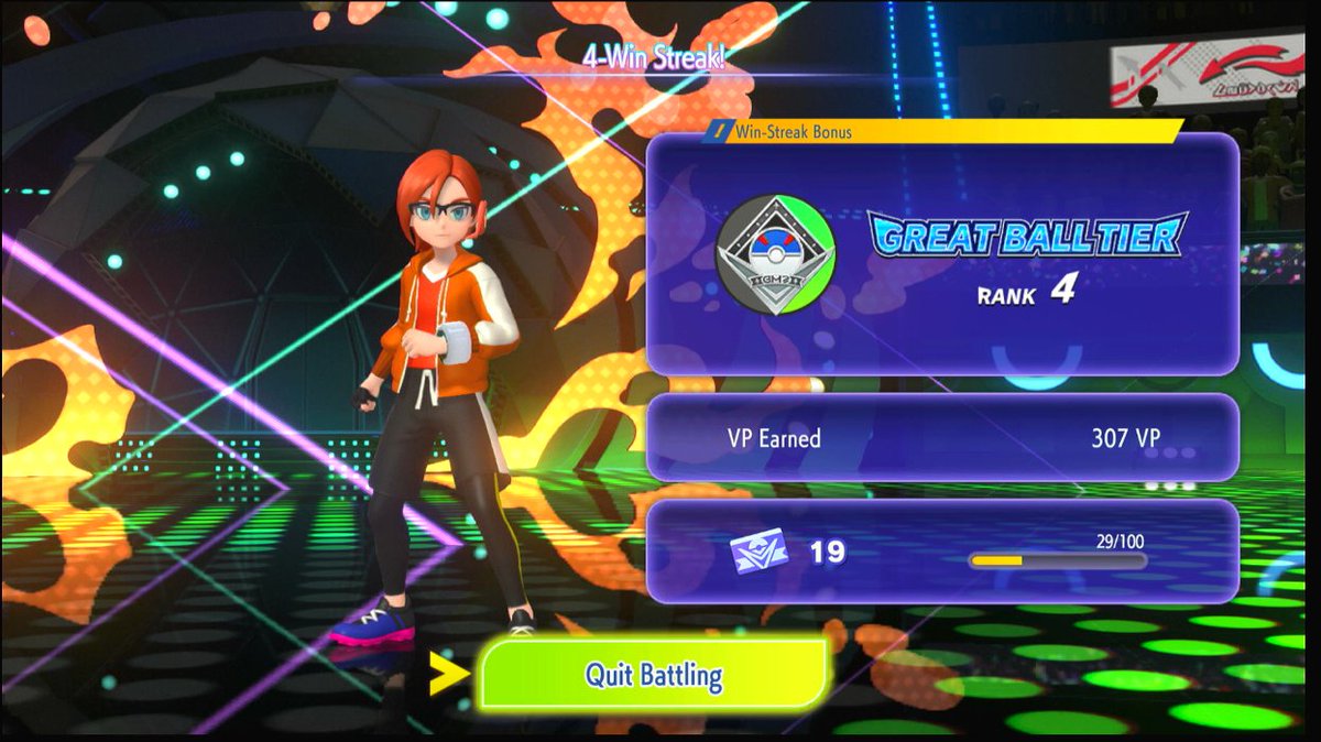 lombax_the's tweet image. Manage to reach Great Ball Singles Rank, very obvious its going to get difficult. Still going to try out different teams, but I will soon do Doubles as I need to use two different of the same pokemon. #pokemon