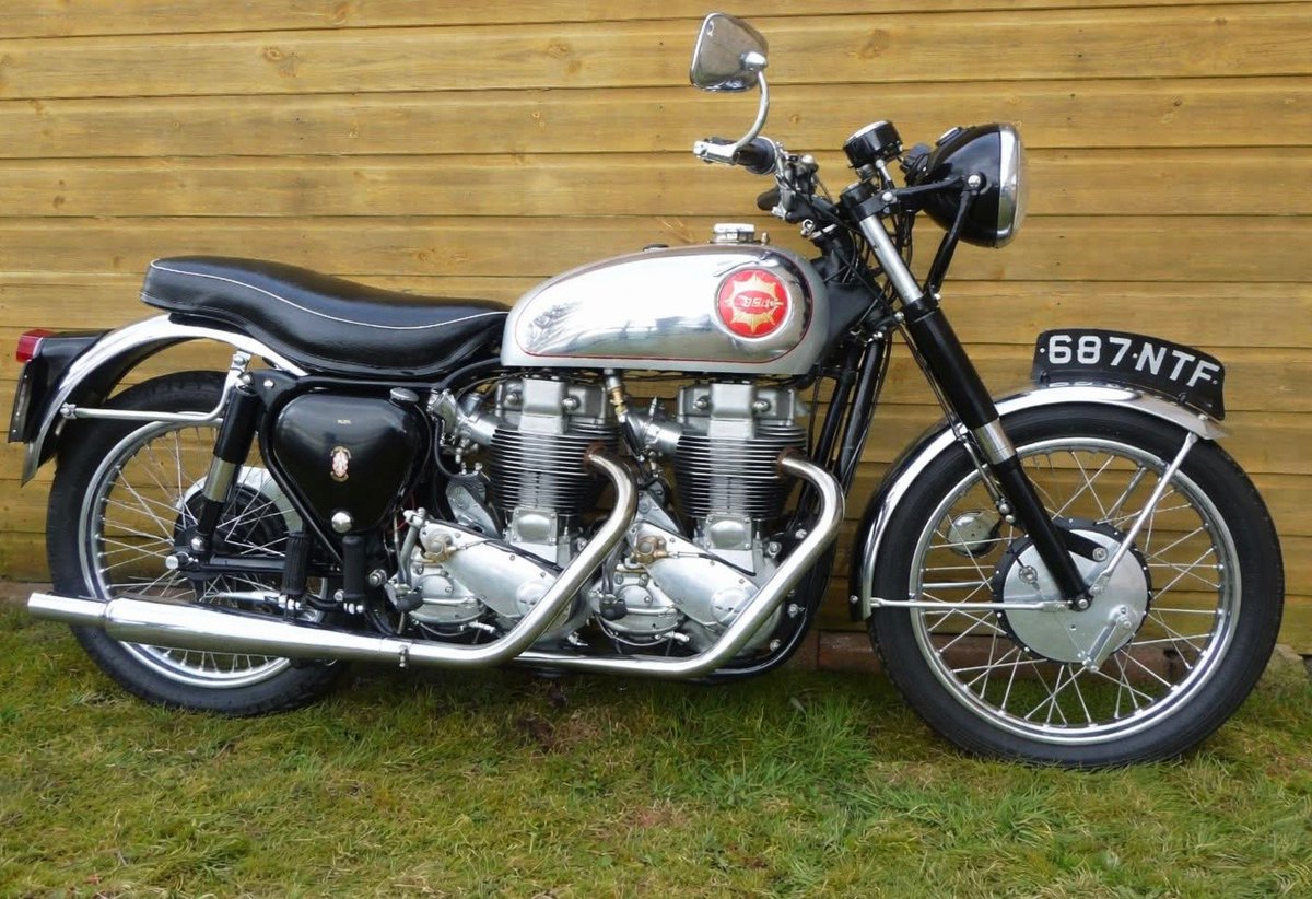 Moto_History's tweet photo. Twin engine BSA custom, but that back engine would certainly run hot. Would you have to kick start engines individually? #bsa #britishmotorcycles #motorcycleengineering #motorcyclesofthe1960s #uniquebuilds #goldstar #allthingsmotorcycle #motorcycleenthusiasts https://t.co/UFATxKAfzj