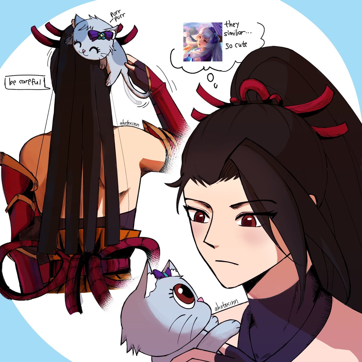 ahotoxinn's tweet image. #hanagura #mlbb