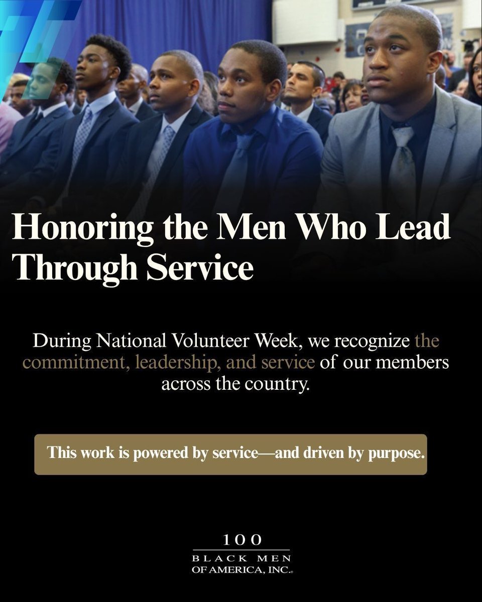 100 Black Men tweet media