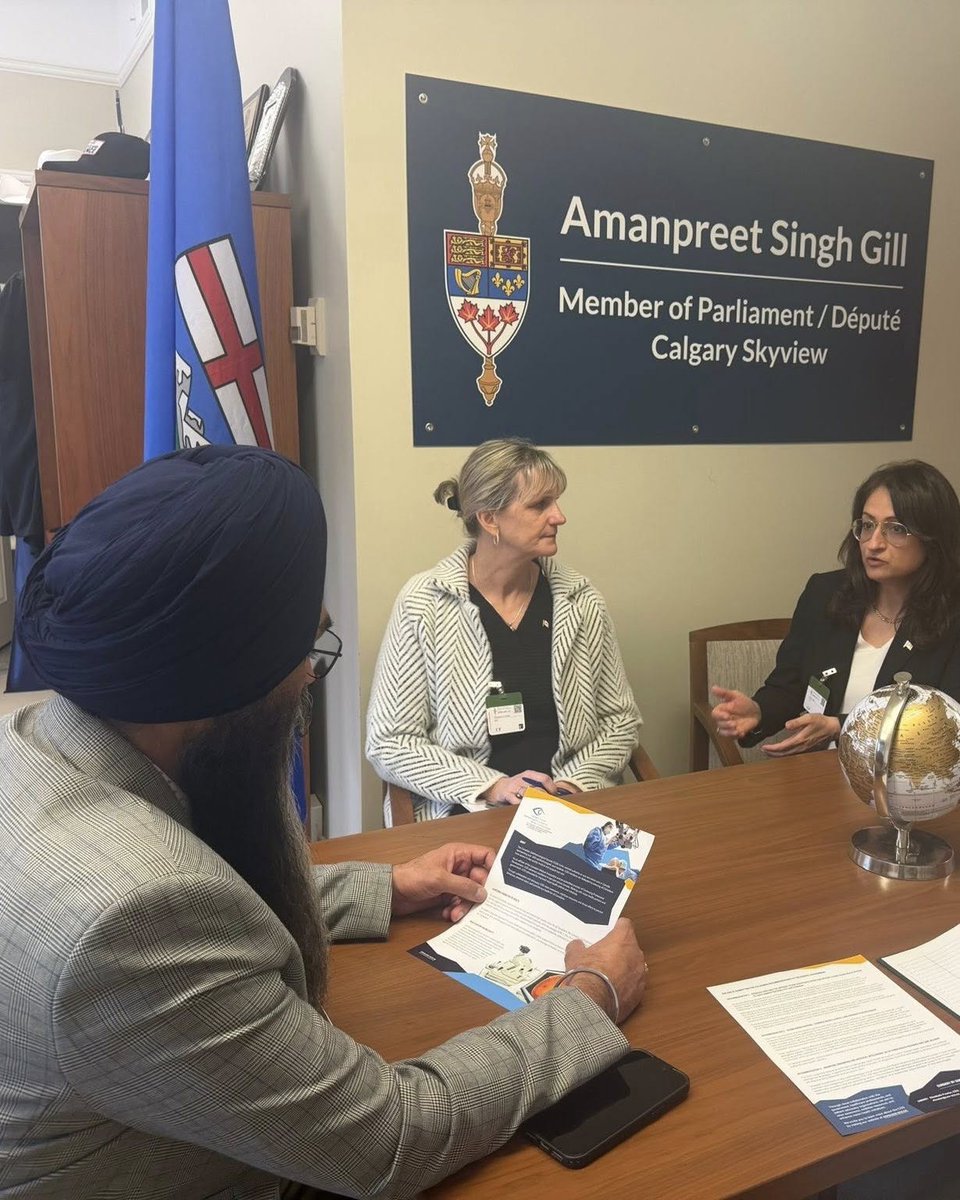 AmanpreetSGill's tweet image. Great meeting with the Canadian Ophthalmological Society. Appreciate the important conversation on access to care and better outcomes for patients.

#canadafirst #skyviewyyc