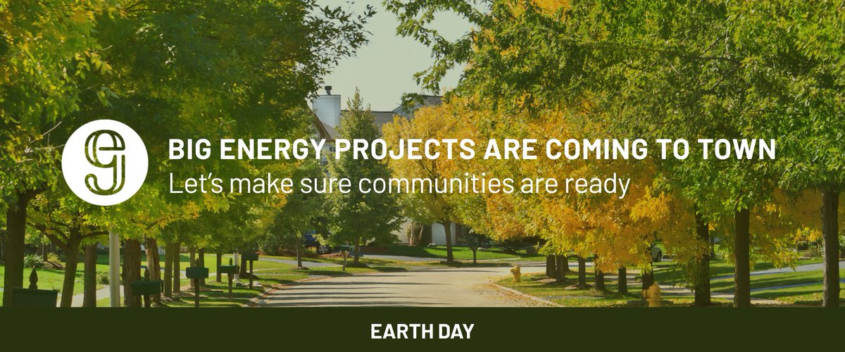 GoodEnergyColl's tweet photo. Imagine someone shows up in your town and says: We’re here to help you navigate that new energy project proposal, and we don’t work for the developer—we work for you. That’s what we do. But projects are moving fast. Help us help communities keep up. https://t.co/9DOukbffwy https://t.co/LCuMBoo8FV