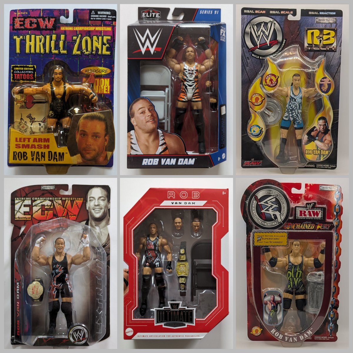 jandjfigures's tweet photo. Some of our favorite RVD figures from over the years (for absolutely no reason at all 😏)
Do you have a favorite figure of the WHOLE F'N SHOW?
+++
SHOP https://t.co/3jL4VnBN6R for ALL of your WRESTLING FIGURE NEEDS!
+++
#robvandam #rvd #wwe #ecw #wwehof https://t.co/rEGOUm4sBj