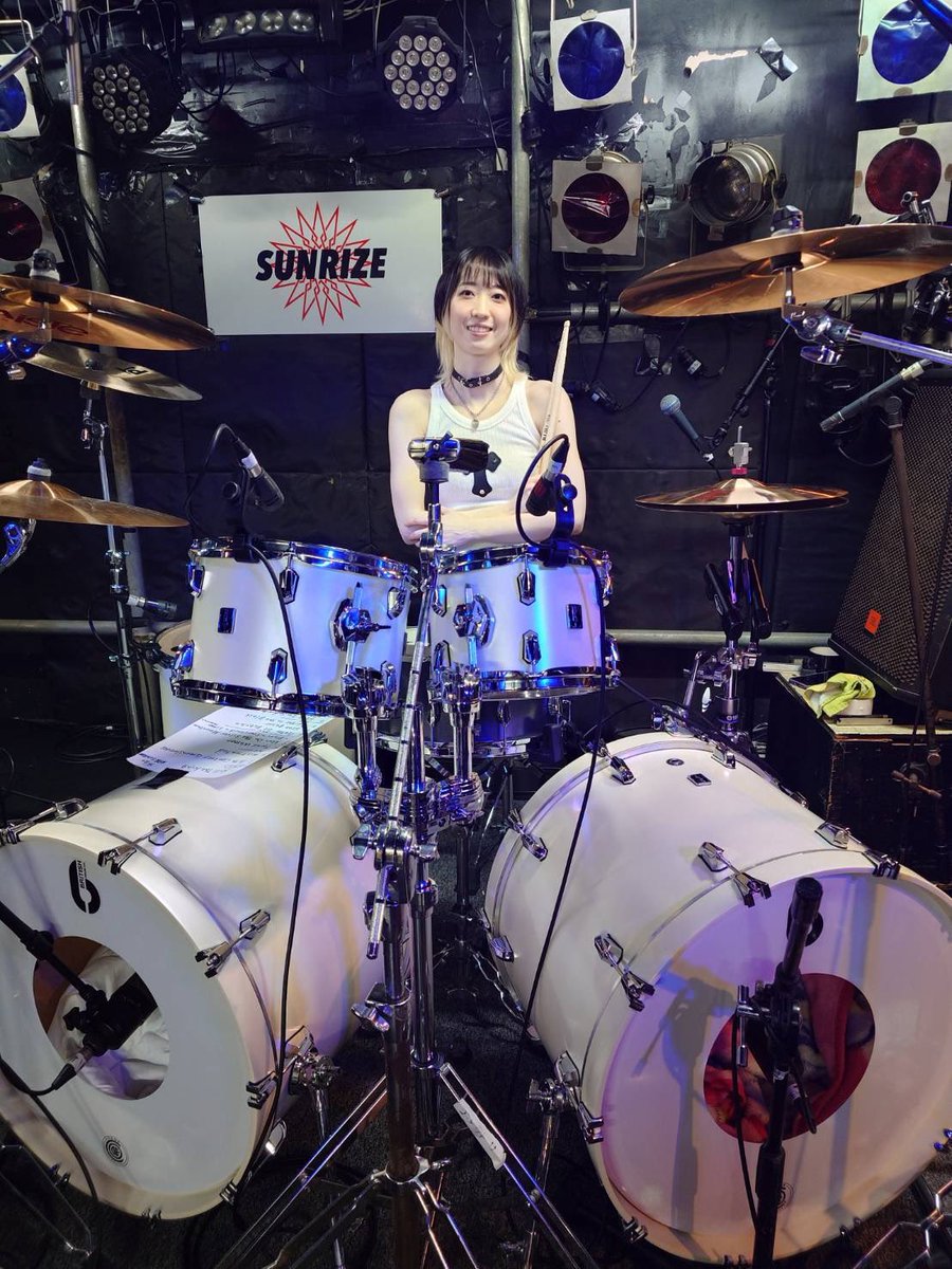 Bridear_USA's tweet image. ✨ @natsumi_bridear 

🥁 @DrumJapan 

#drums #drummer #BRIDEAR
