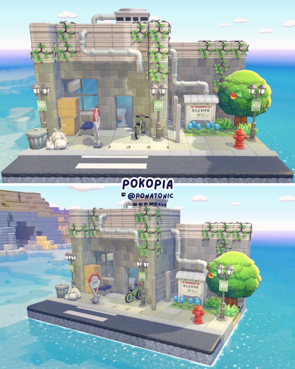 ponapatch's tweet photo. 𑣲
　　⊹ ࣪ ˖  construcción sencilla en una calle secundaria

a simple side-street build for your world
can be used to make store fronts, subway entrances, apartment entrances, and much more (˶ᵔ ᵕ ᵔ˶)

#pokopia #ぽこあポケモン  #ぽこポケ
　　── .✦ https://t.co/uXAlzoN09e