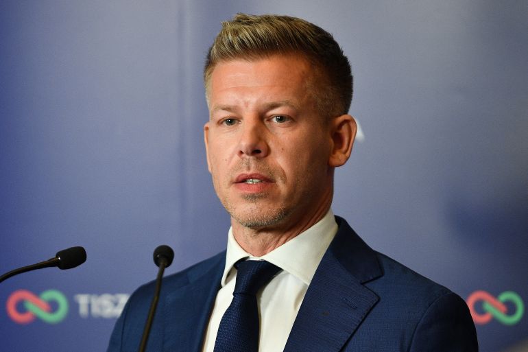 GeneralMCNews's tweet image. BREAKING: Hungarian politician Péter Magyar says Benjamin Netanyahu will be arrested if he steps foot in Hungary.