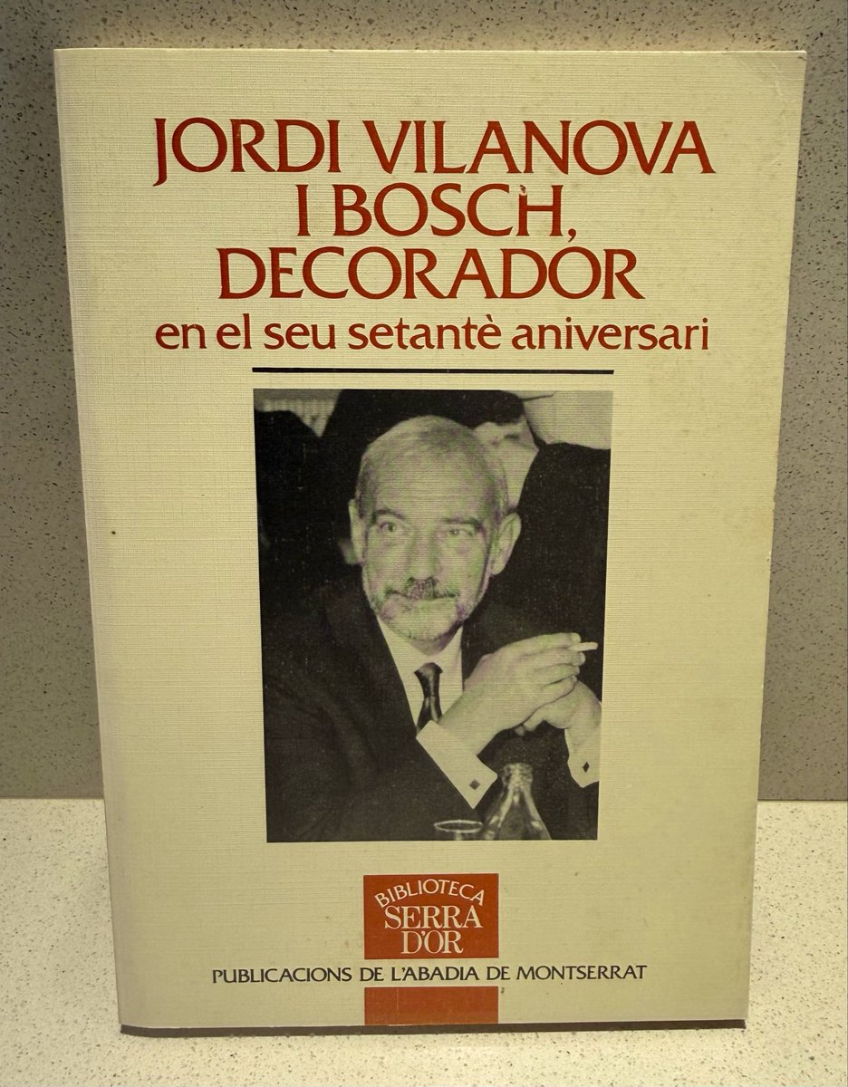 marpa1214's tweet photo. #SPX6900 #LlibresBombeta #books #BooksSale #UsedBooks #libros #LibrosUsados #llibres #livres #bücher #libri

«Jordi Vilanova i Bosch, decorador en el seu setantè aniversari» https://t.co/v6RkIBAOSC