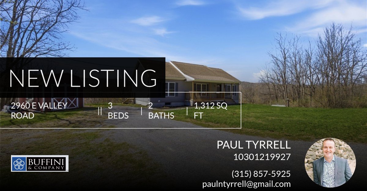 KeukaRealtor's tweet photo. 📍 New Listing 📍 Take a look at this fantastic new property that just hit the market located at 2960 E Valley Road in Branchport. Reach out here or at (315) 857-5925 for more information https://t.co/5qo744De2H https://t.co/WlgmZmX3rT