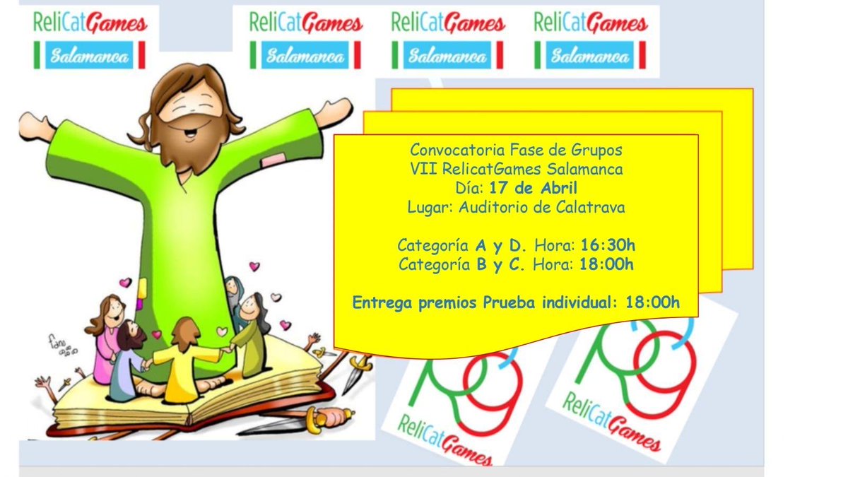 CFIESAleng's tweet photo. Este fin de semana se celebraron la fase de grupos del VII RelicatGames y la entrega de premios de la prueba individual 🥇🏆
@cfiesalamanca #formaciónCyL https://t.co/P8QvHyVNM8