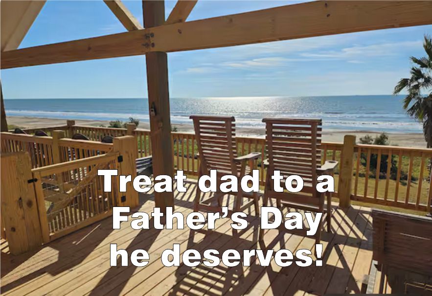 Bolivarpen44819's tweet image. This Father’s Day, skip the tie… give Dad the beach.
     Whether it’s fishing, grilling, or just relaxing—this is the getaway he’ll actually remember.
📷 Beachfront/Canal front homes
📷 Perfect for the whole family
📷 Book now: bolivarpeninsularentals.com
#FathersDay #BookNow