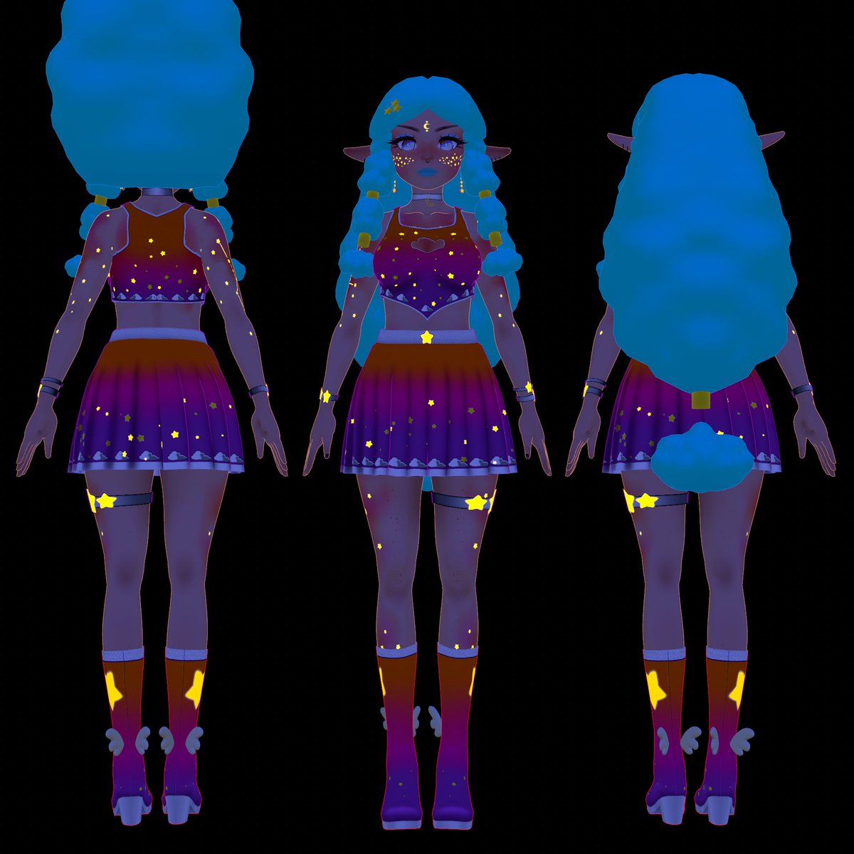 🔞 KaiLunisVT ☁️ Cloud Elf Vtuber ☁️ tweet media