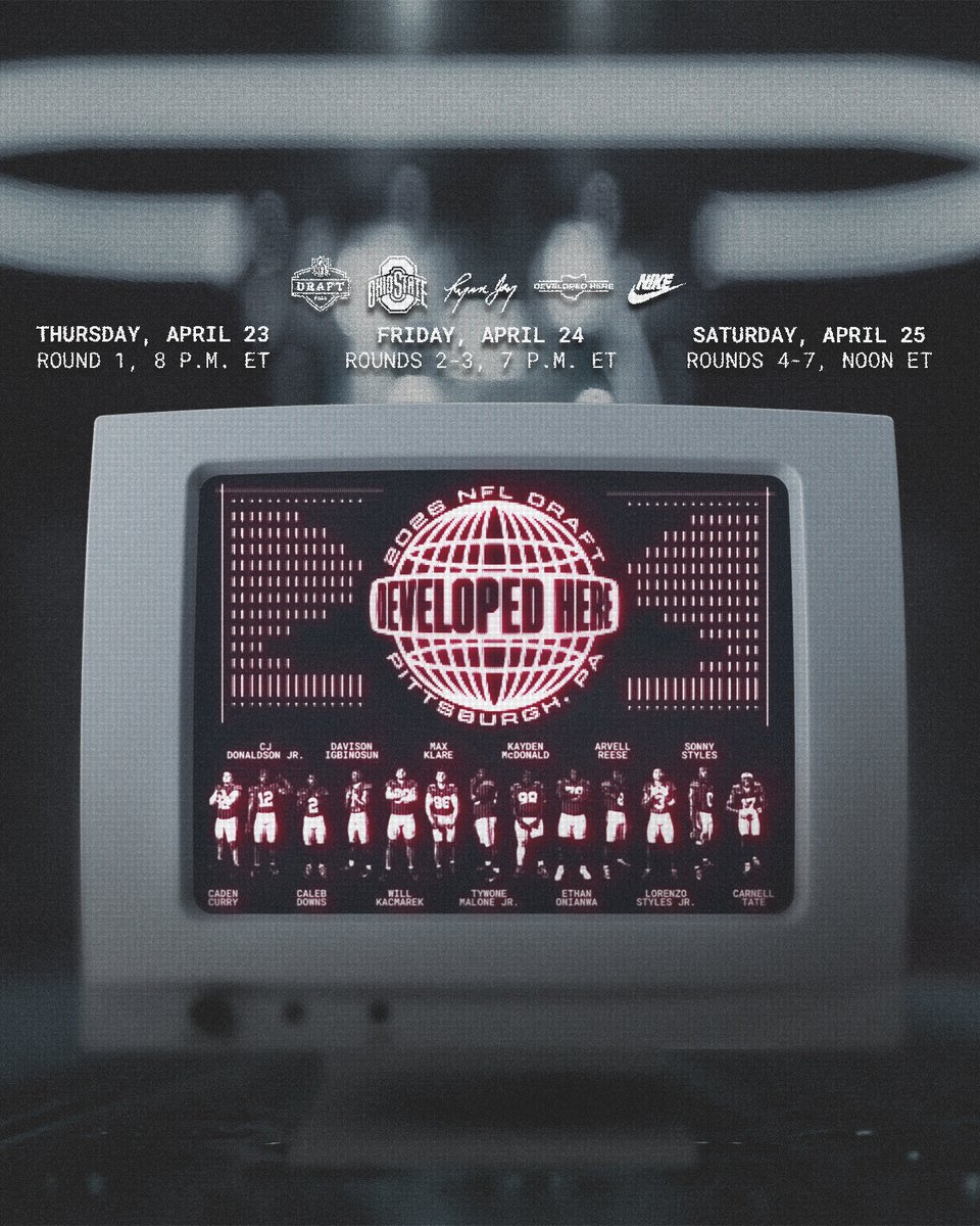 Draft week is HERE 🧪
 
#DevelopedHere 🌰