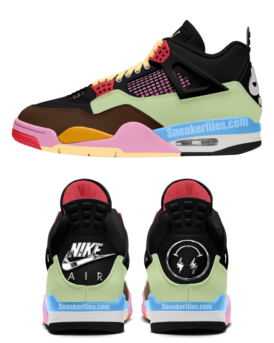Ovrnundr's tweet photo. J Balvin x Air Jordan 4 “Multi-Color” 🎨

• $225
• September 25th https://t.co/W3nq2pEXV6