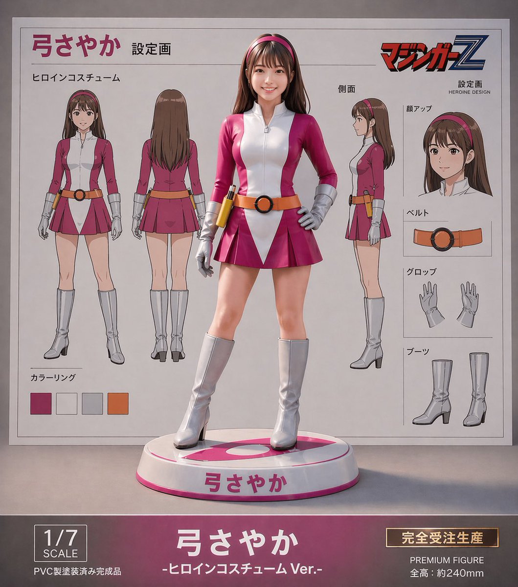 弓さやかフィギュアを作る。作ると言ってもキットの組み立てではなく