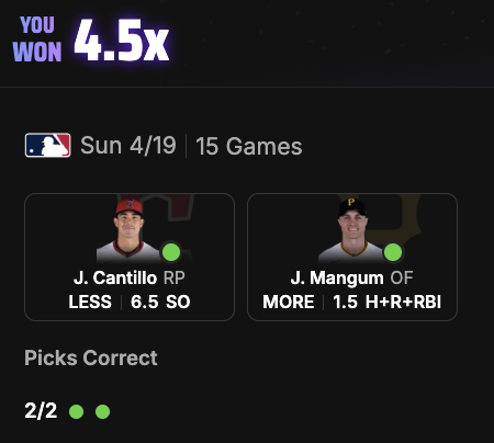 betparlayers's tweet image. BANG x3 😭

Literally just grabbed the top plays from the tools 🤷‍♂️

free trial below 👇🏻 
parlayersfs.com

#PrizePicks #Pick6