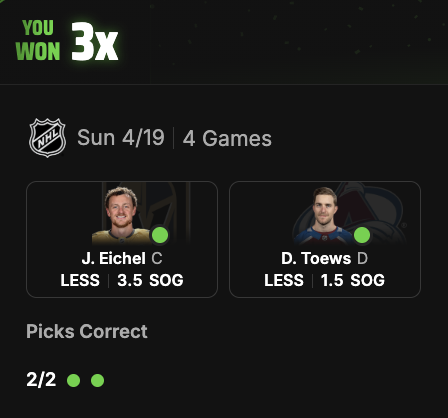 betparlayers's tweet image. BANG x3 😭

Literally just grabbed the top plays from the tools 🤷‍♂️

free trial below 👇🏻 
parlayersfs.com

#PrizePicks #Pick6