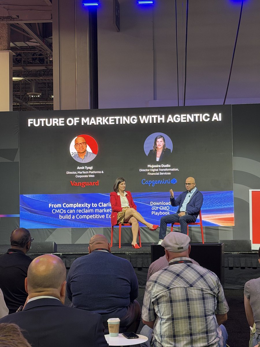 NeilTolbert's tweet image. Attending Adobe Summit this week. Been couple of years since and excited to see and learn the latest from Adobe #AdobeSummit26 #Adobe