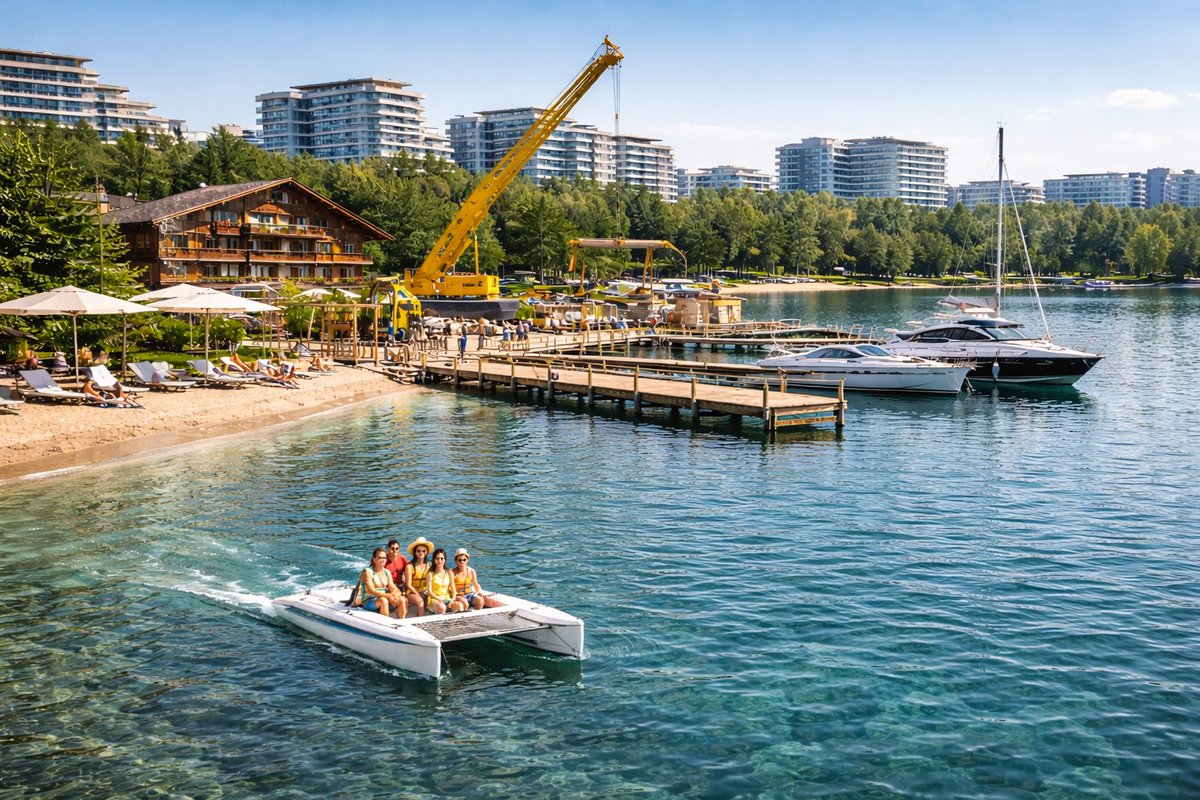 OnMunich's tweet image. "#Marina #Monaco": A New #Recreation Area with a #Lake and #Beach Bar to Open in #Munich

In an industrial zone in northern Munich, a large-scale temporary use project — the "Marina Monaco" beach — will be launched in mid-May. 
#Read More👇👇👇

munchen.news/en/munich/mari…