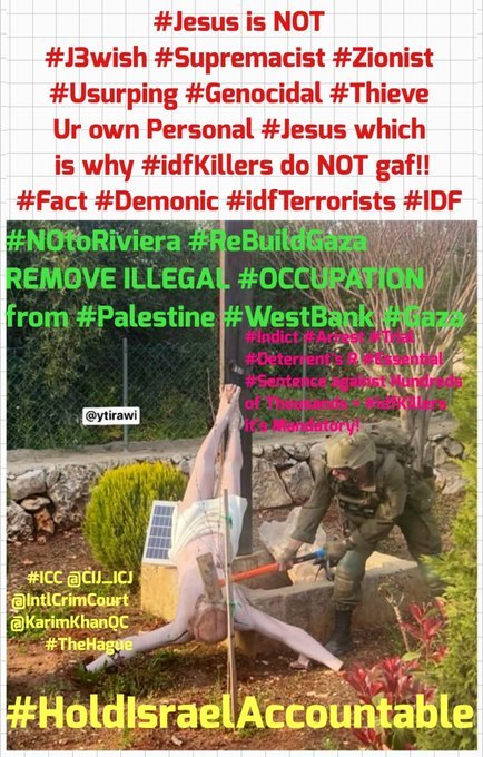 ResisterU's tweet image. I'm quite sure #CatholicChurch WILL #Support #Illegally #Sanctioned #Justice's @CIJ_ICJ @IntlCrimCourt #TheHague @CourPenaleInt #SupportForTheICC #ArrestBenjaminMileikowsky #ArrestBezalelSmotrich #ArrestItamarBenGvier #ArrestIssacHerzog @Pontifex