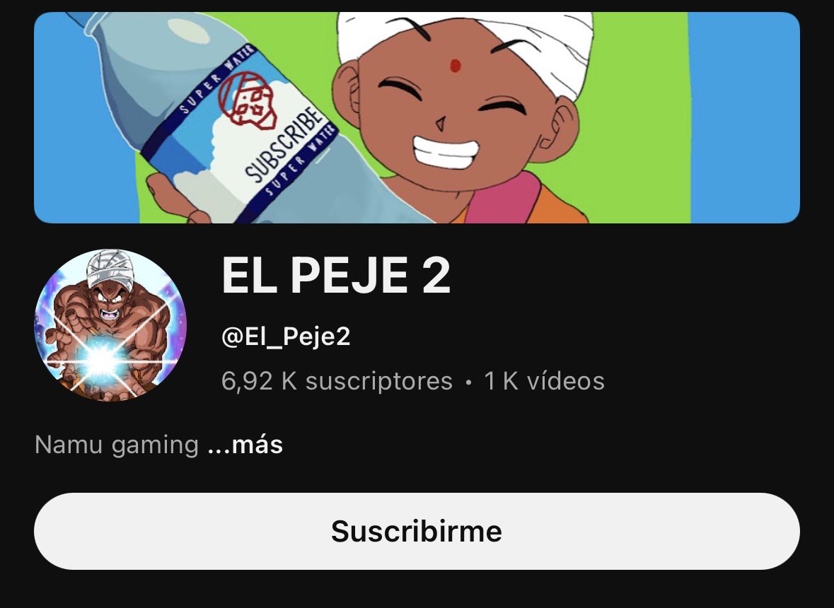 Algunos no saben lo importante que es que saquen a Nam en DB Sparking Zero. Pero hay un tío que lleva miles de videos jugando con el personaje en Budokai Tenkaichi 3 hasta que salga en el Sparking.

Hoy ese tipo, aka EL PEJE 2, es libre.

Aun así, volvió a jugar.

Cine.
🗿