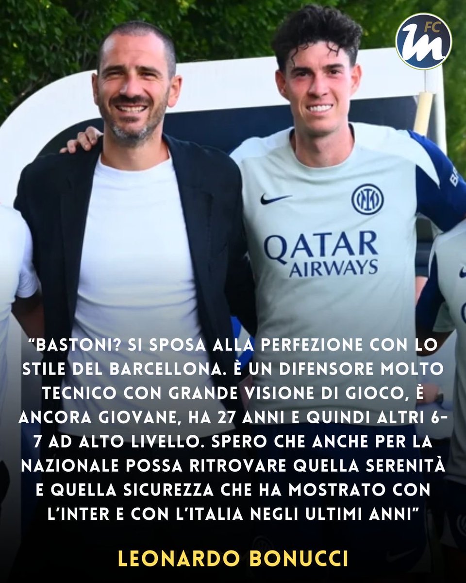 FcInterNewsit's tweet image. 🗣️ Bonucci dice la sua sul futuro di Bastoni 🤔

#FCIM #Inter #Bonucci #Bastoni