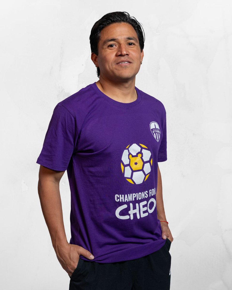 atletiOttawa's tweet image. Introducing our limited edition ATO X CHEO t-shirt 💜🧸

Grab yours on Sunday, April 26 at our Home Opener with proceeds going directly to CHEO Foundation to support children and families in our community.

#Champions4CHEO #CHEOFoundation #CommunityFirst